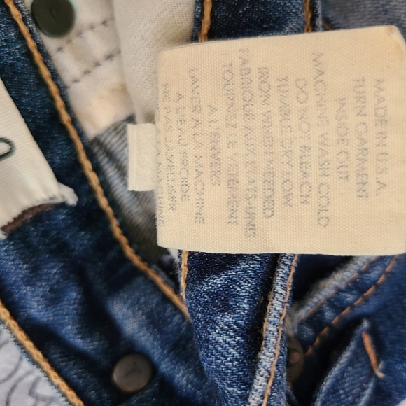 Elizabeth and James Textile Ozzy Distressed Jeans Size 26 - Picture 11 of 11